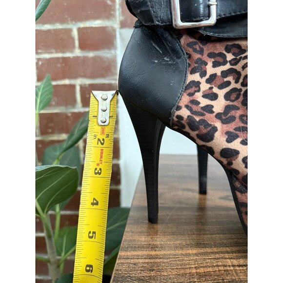 UNSENSORED women’s size 6.5/7 cheetah stilettos - Picture 5 of 12